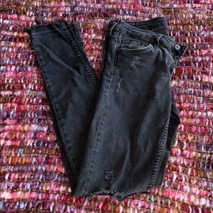 H&M charcoal gray/black jeans